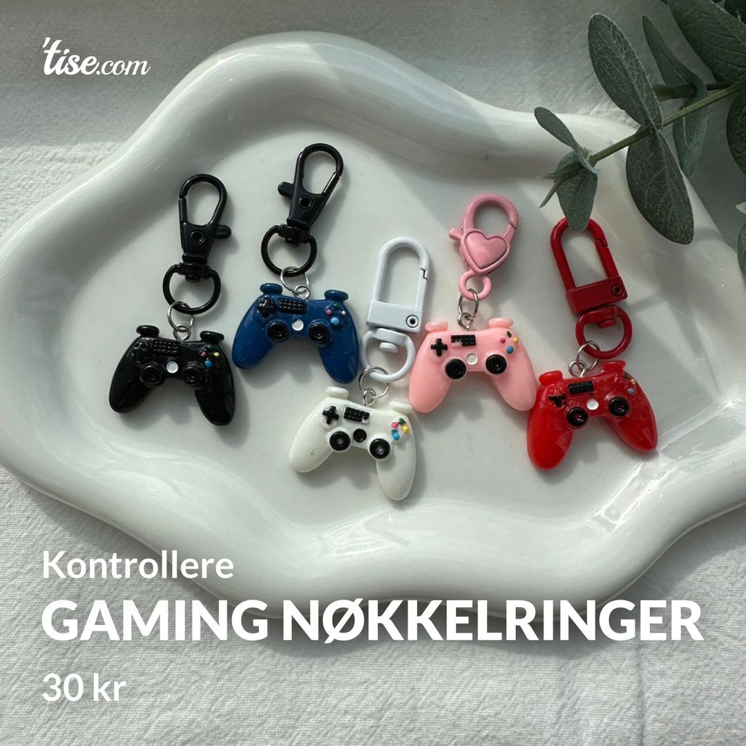 Gaming nøkkelringer