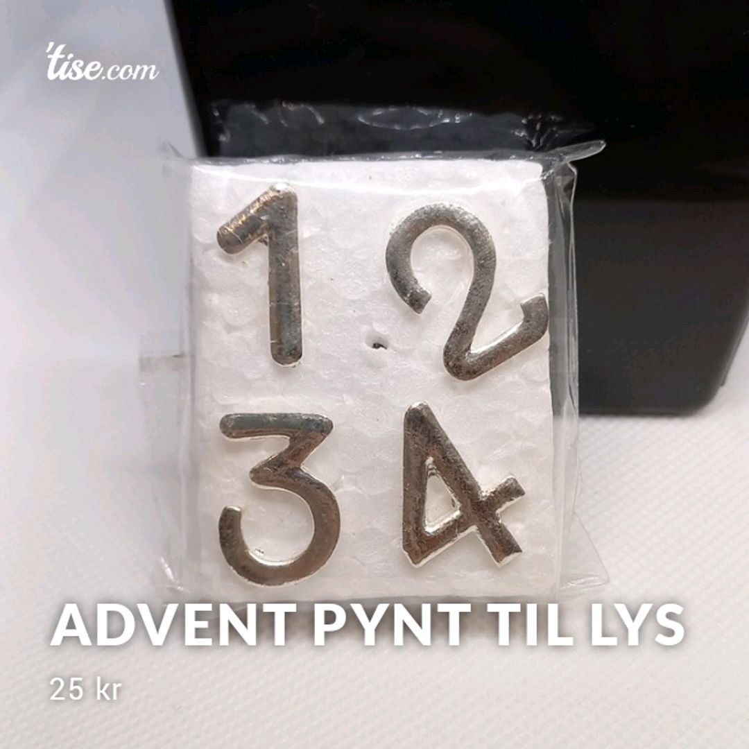 Advent Pynt Til Lys