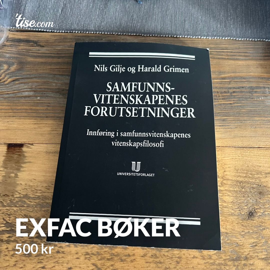 Exfac bøker