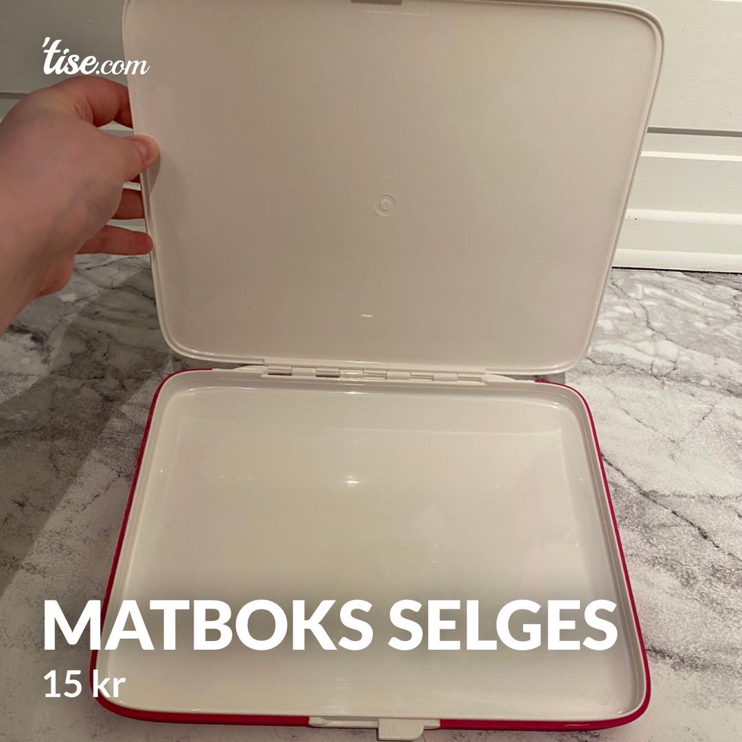 Matboks selges