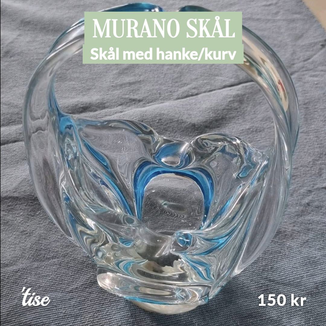 Murano Skål