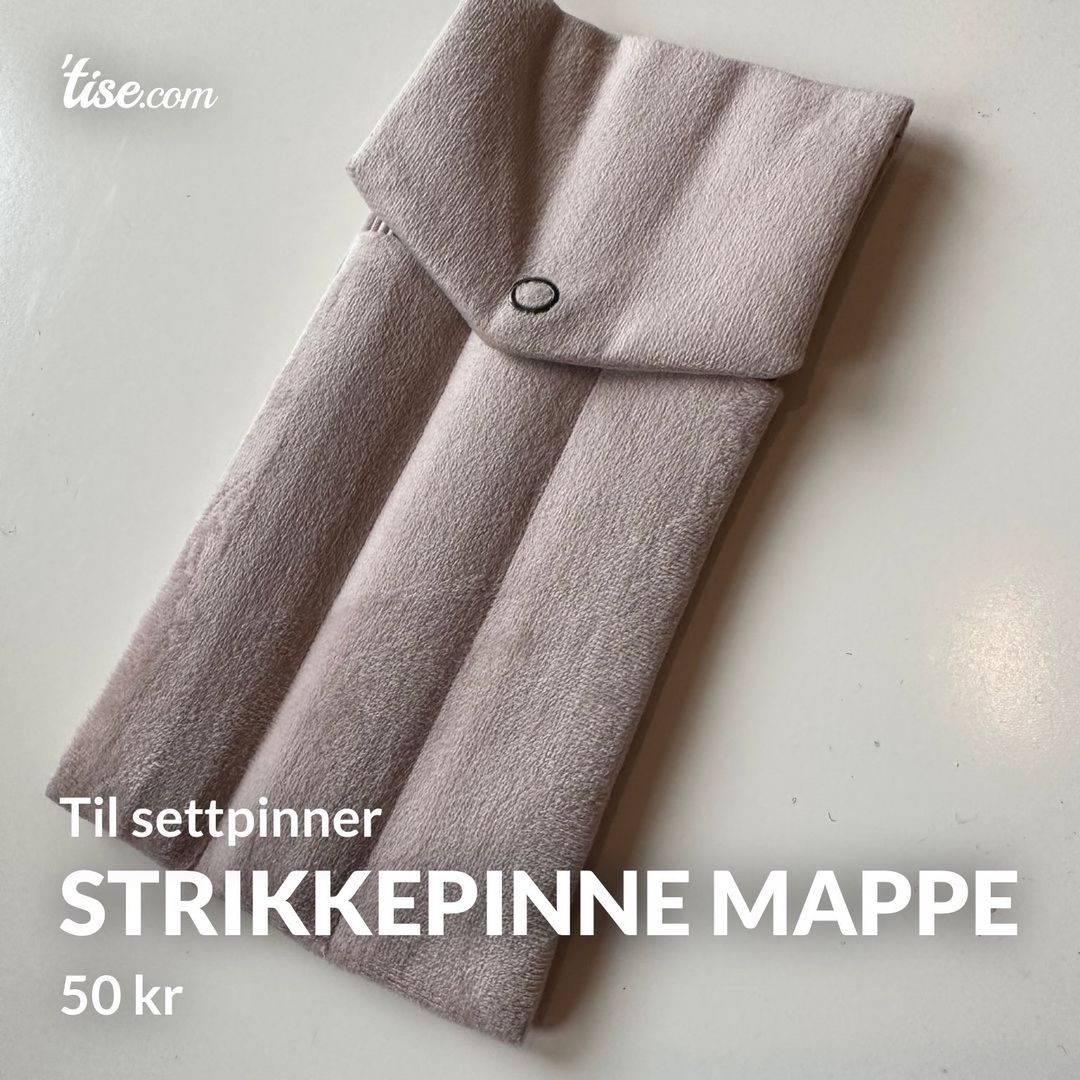 Strikkepinne mappe