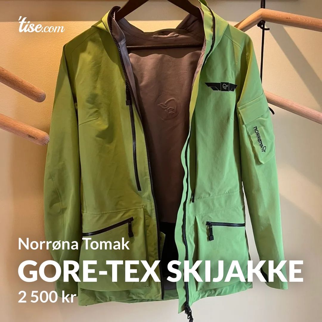 Gore-tex skijakke