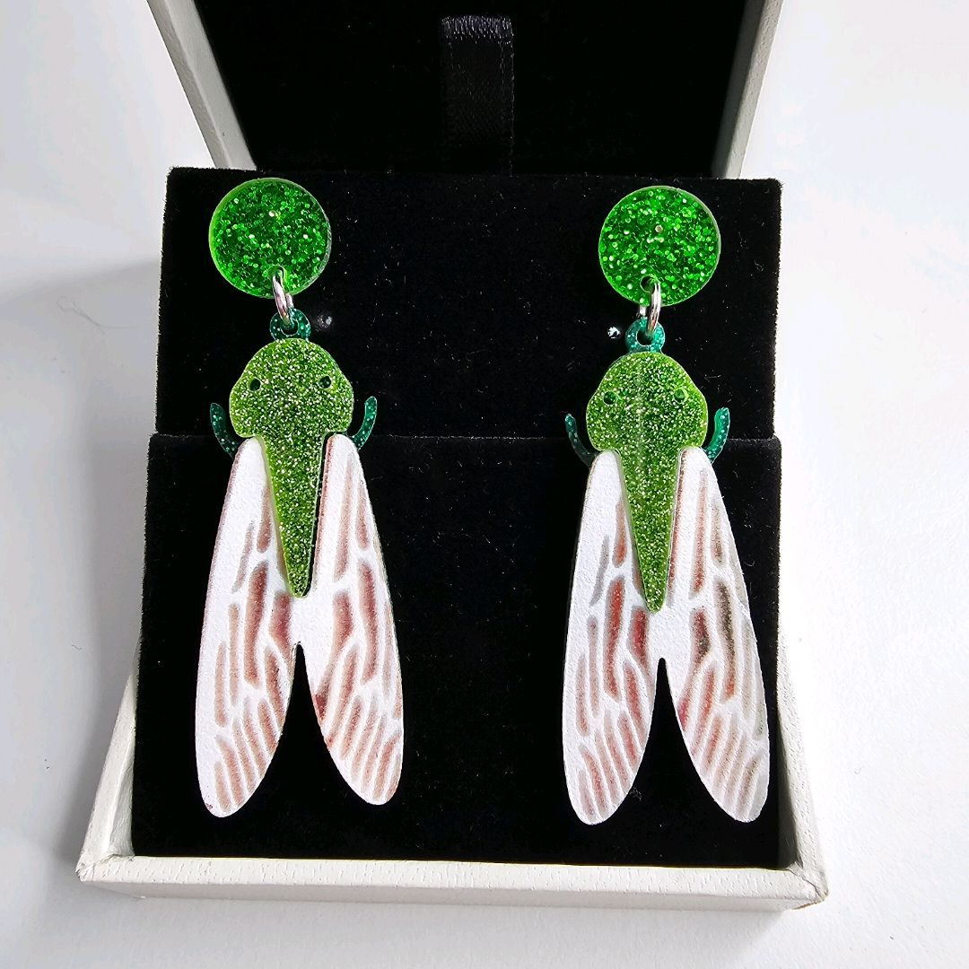 Cicada Earrings