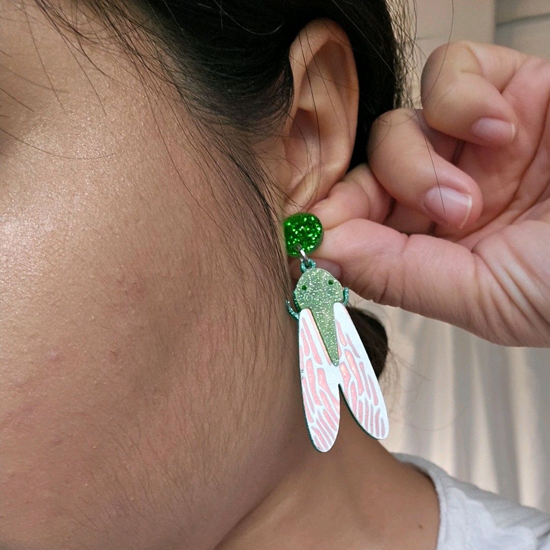 Cicada Earrings