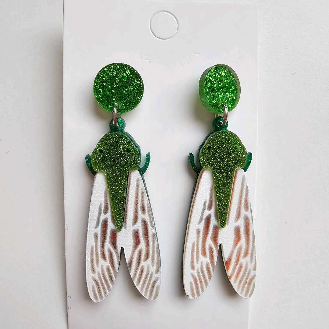 Cicada Earrings