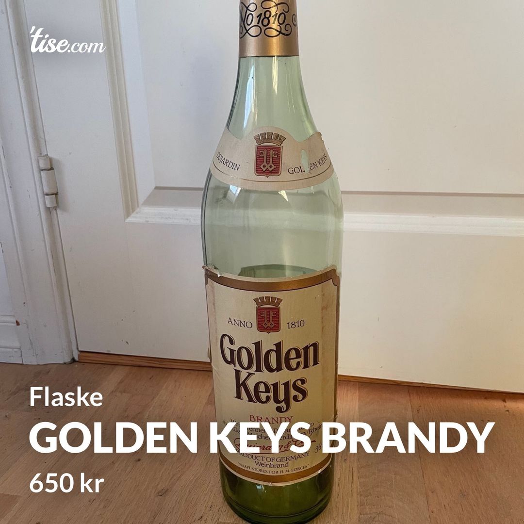 Golden keys brandy