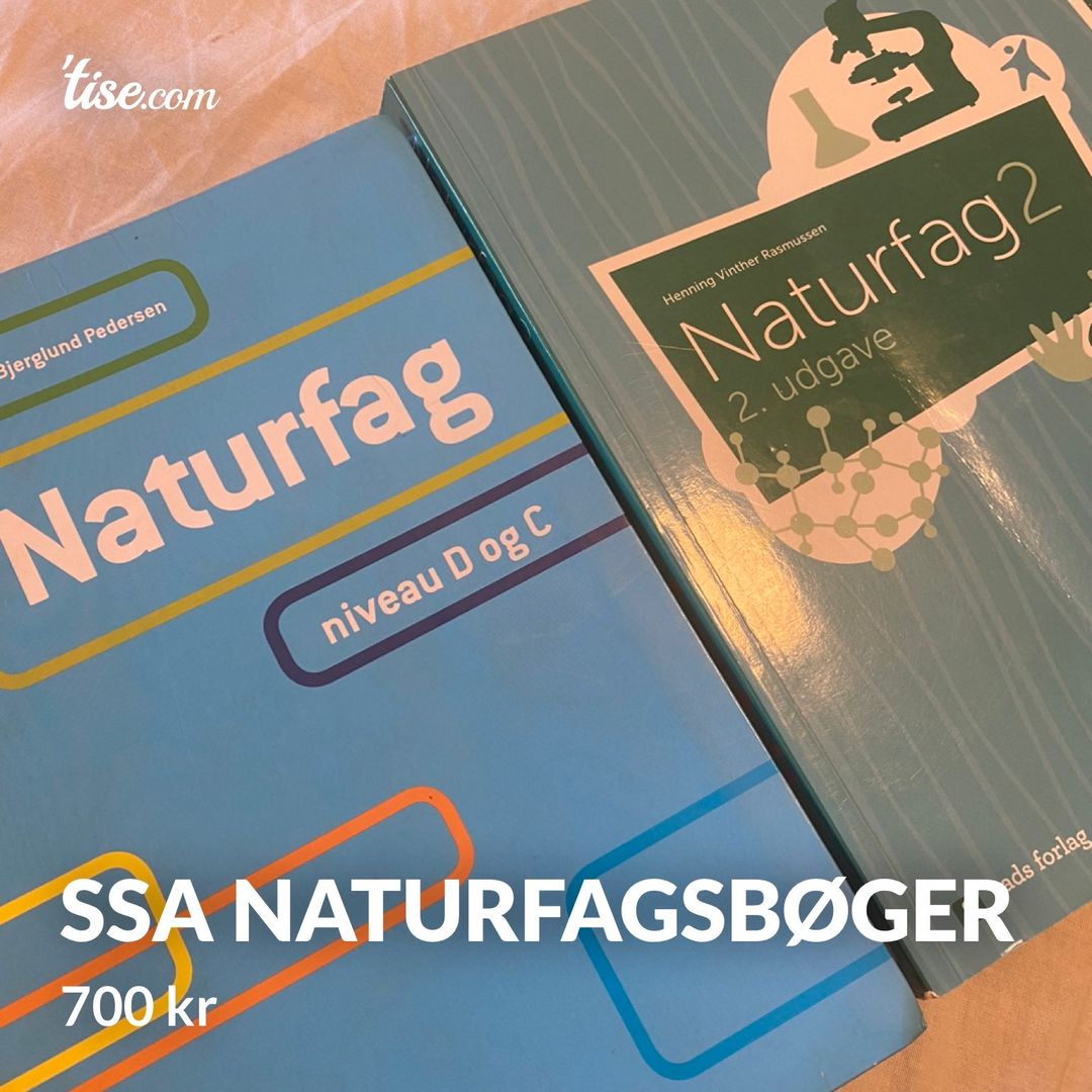 Ssa naturfagsbøger