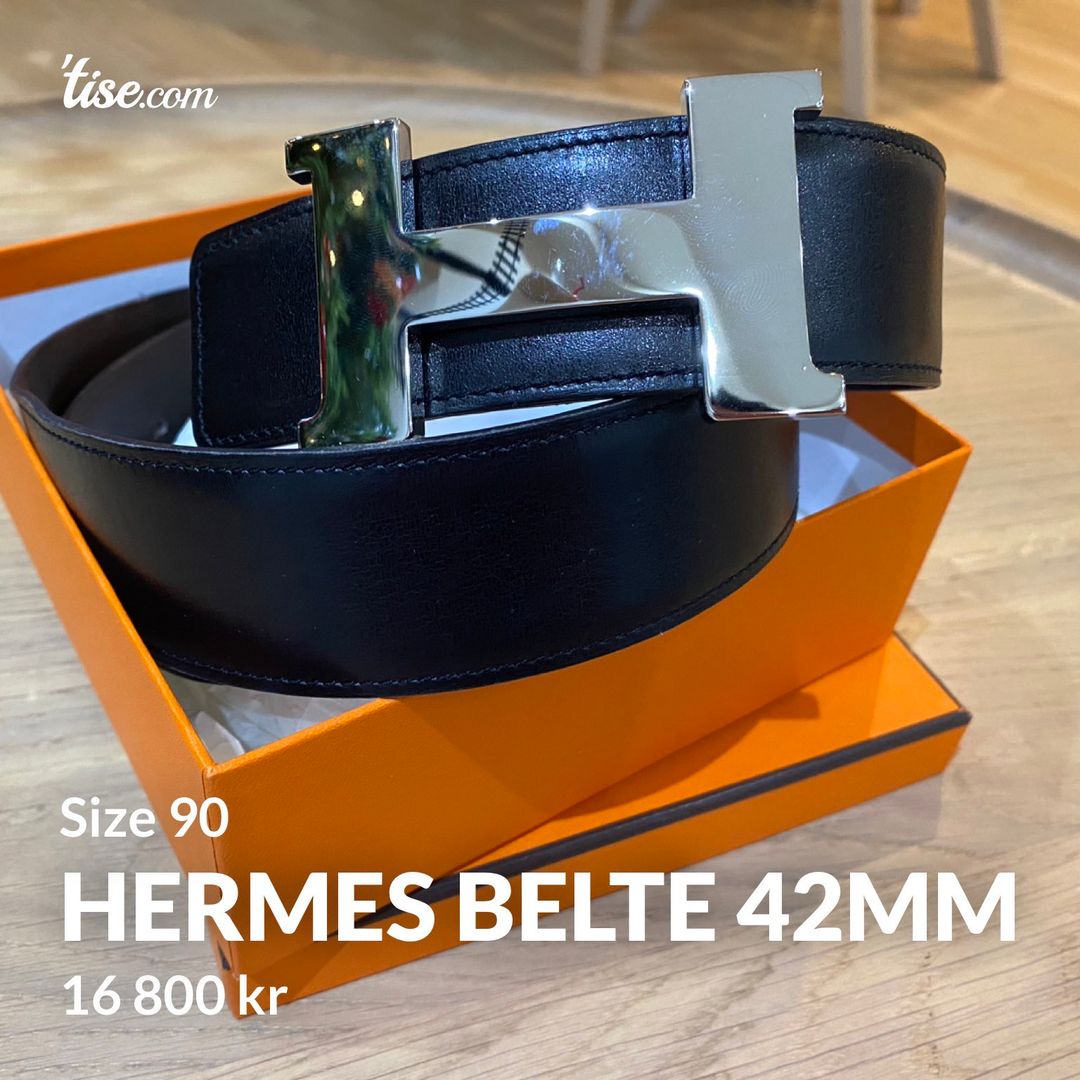 Hermes belte 42mm