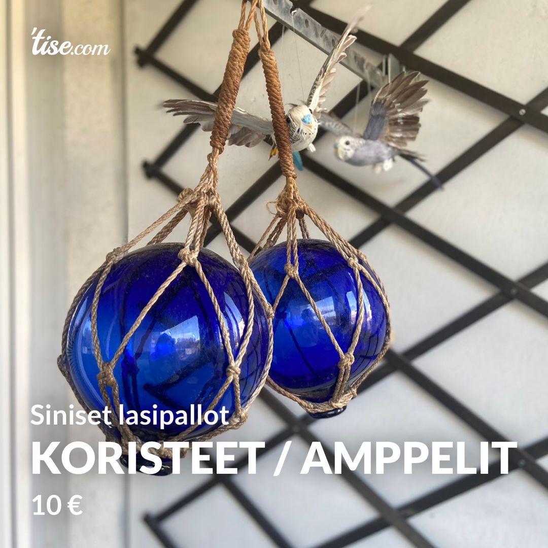 Koristeet / Amppelit