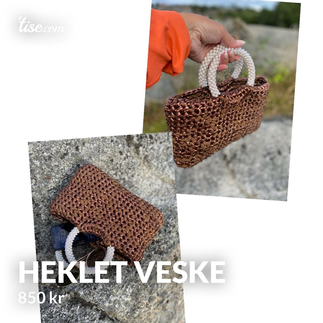 Heklet veske