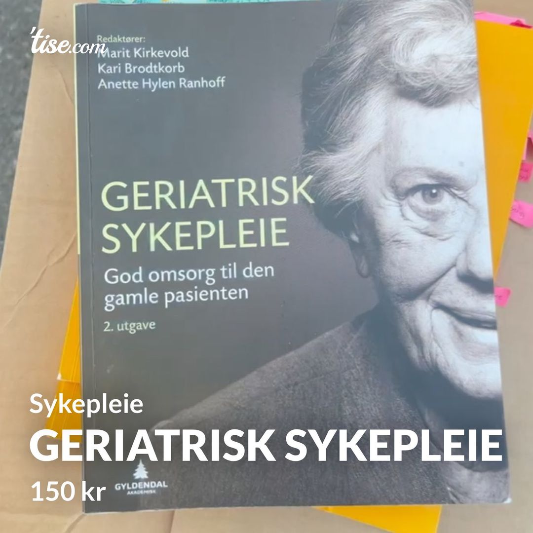 Geriatrisk sykepleie