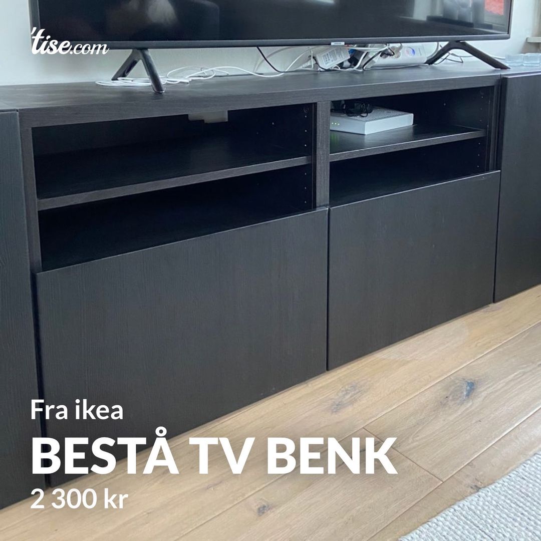 Bestå TV benk