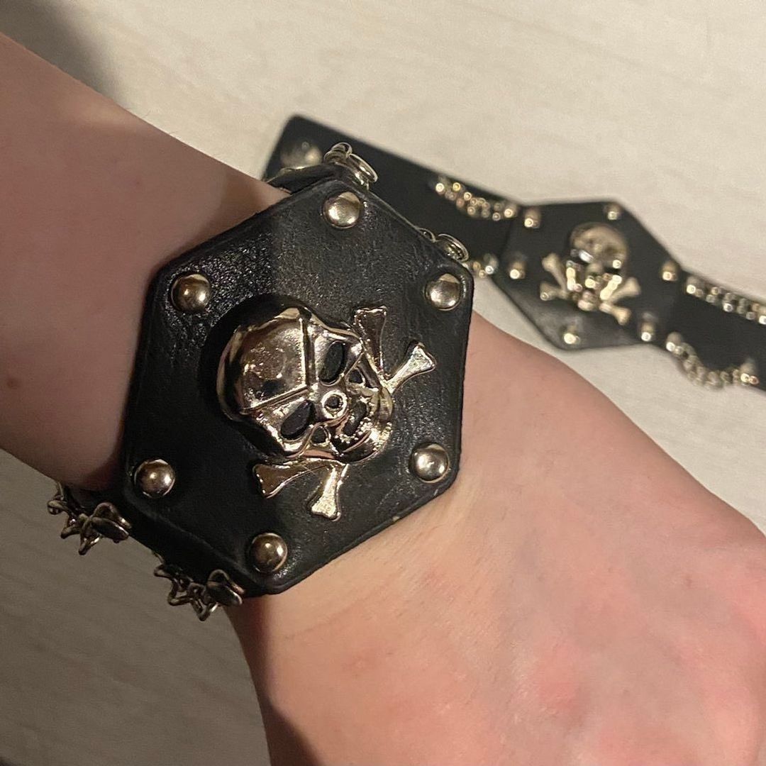 1 Studded bracelet