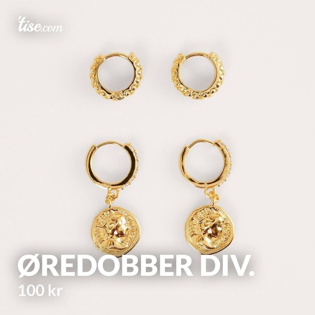 Øredobber div.