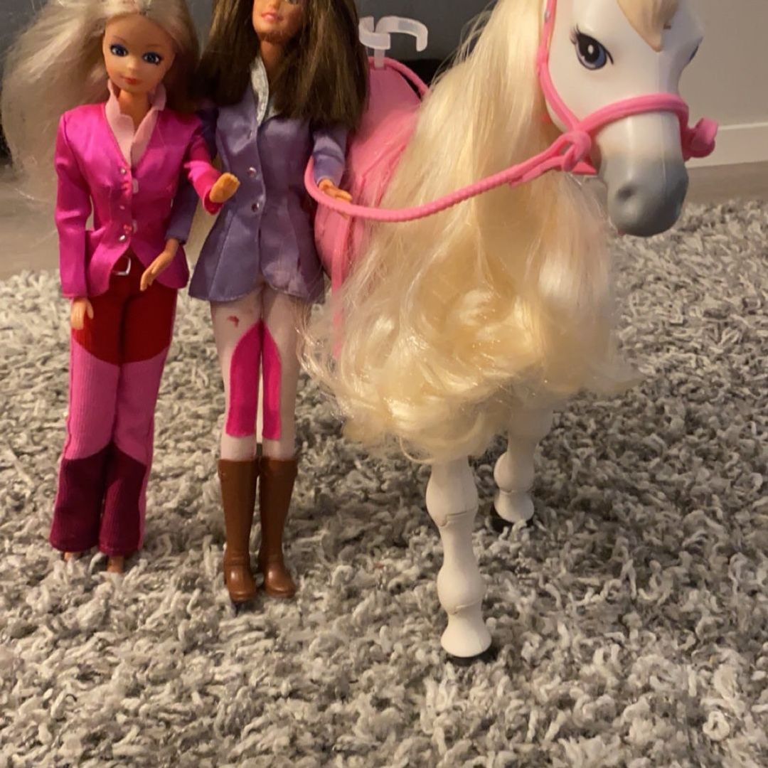 Barbie hest