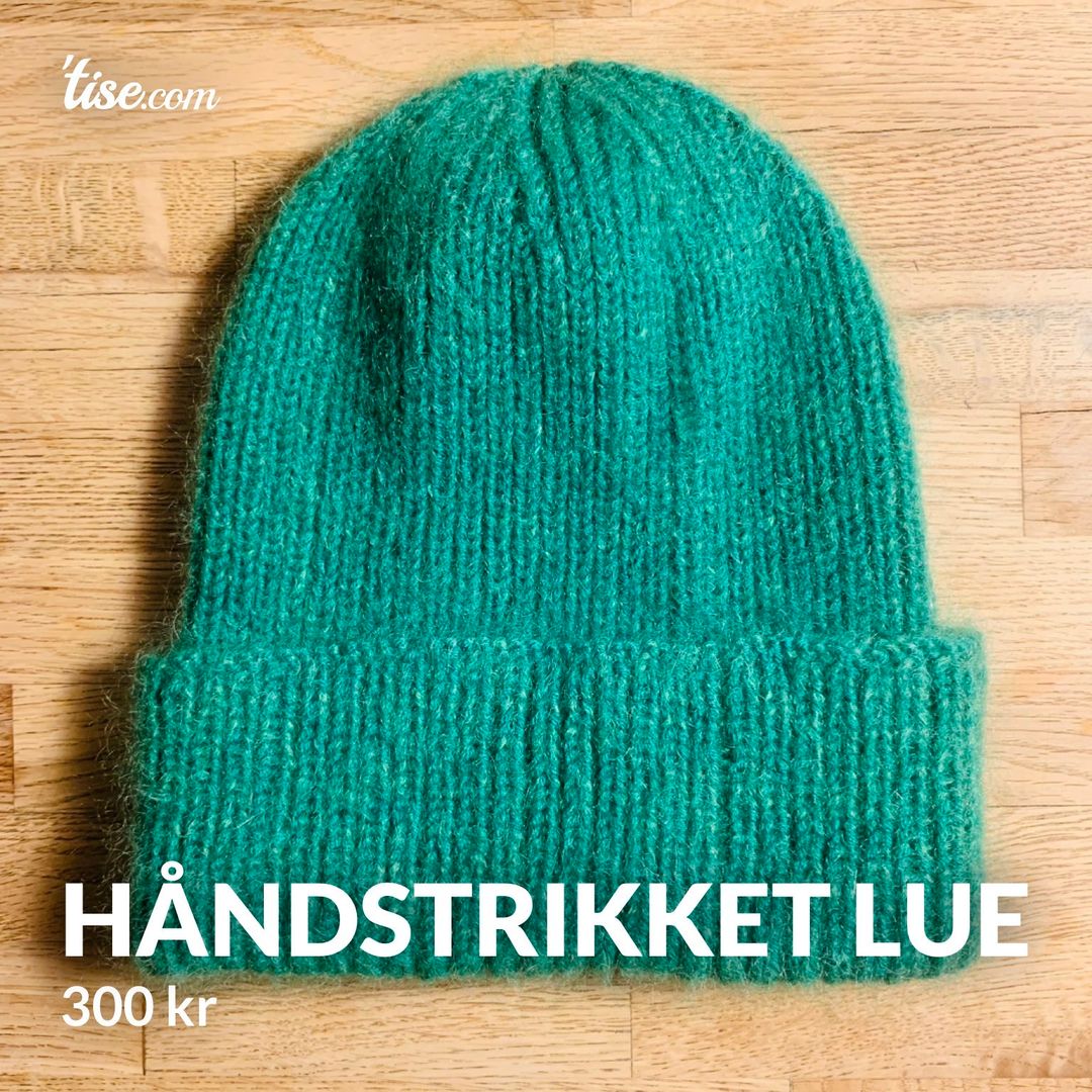 Håndstrikket lue