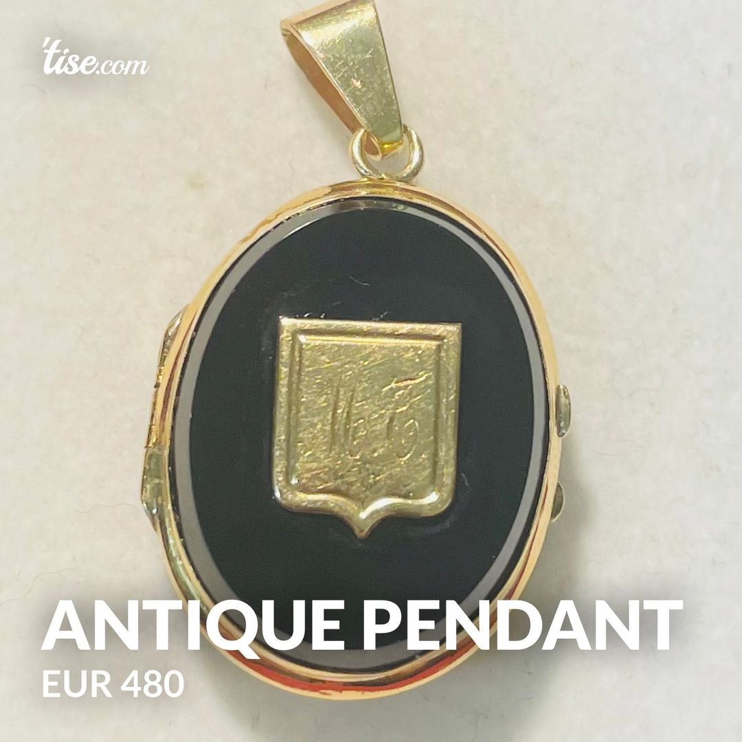 Antique pendant