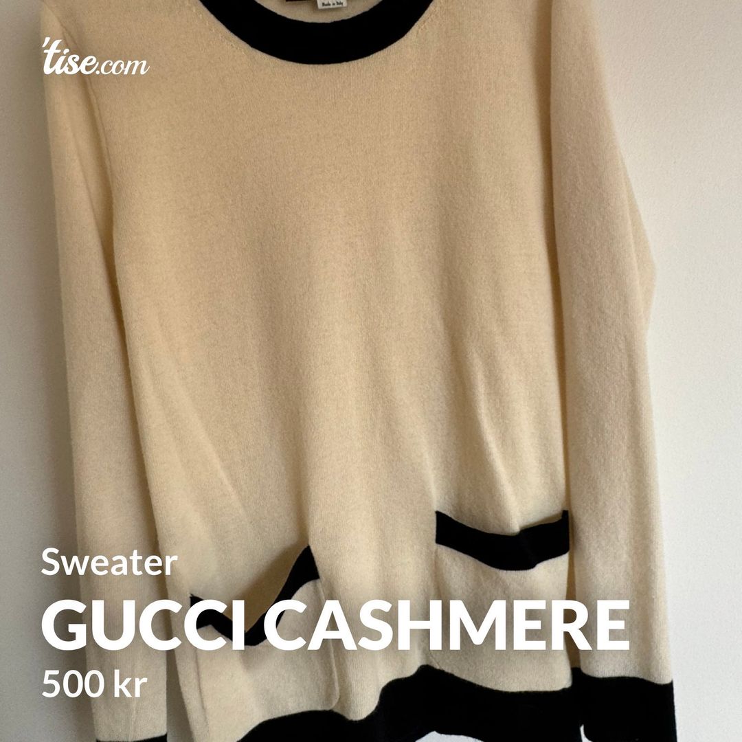 Gucci cashmere