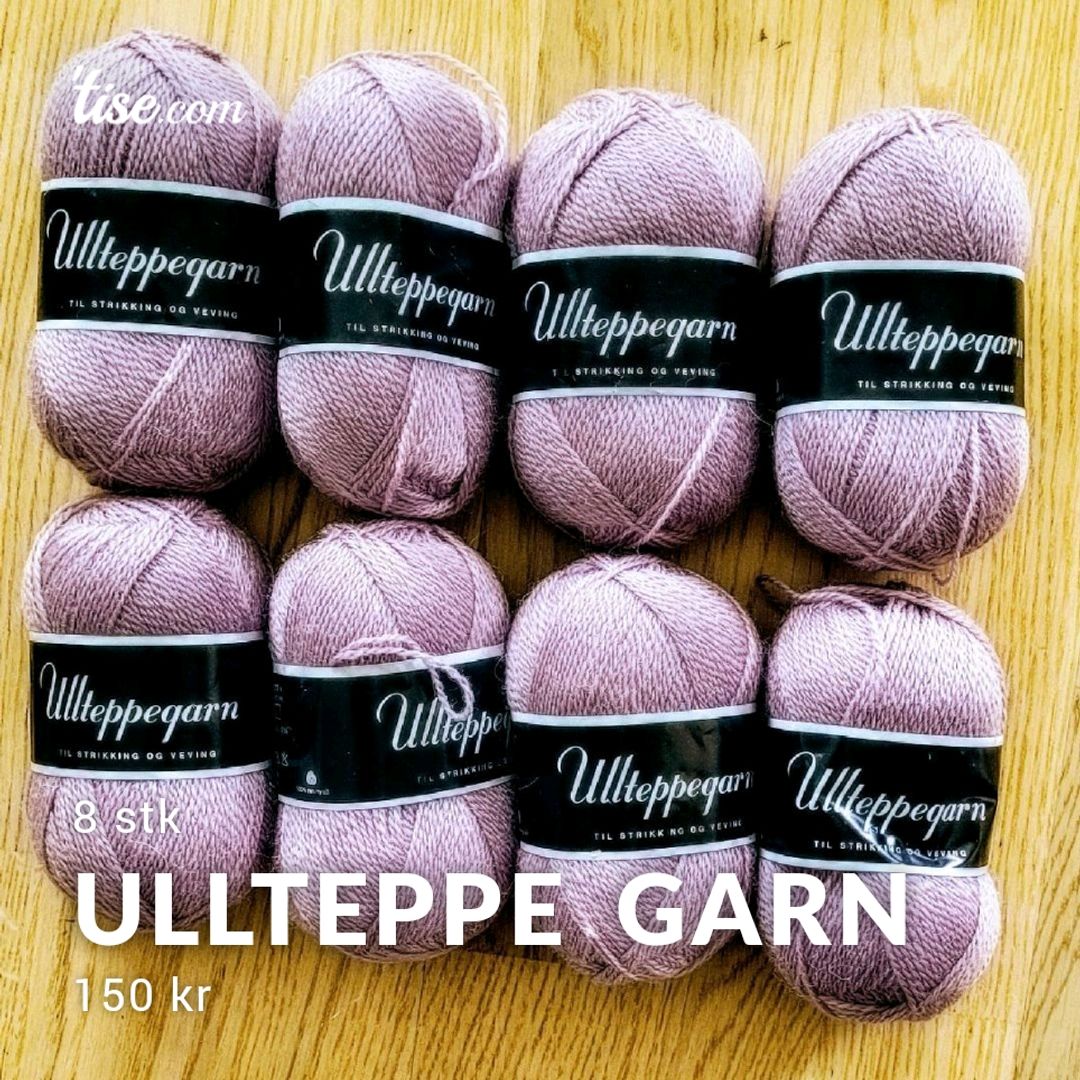 Ullteppe  garn