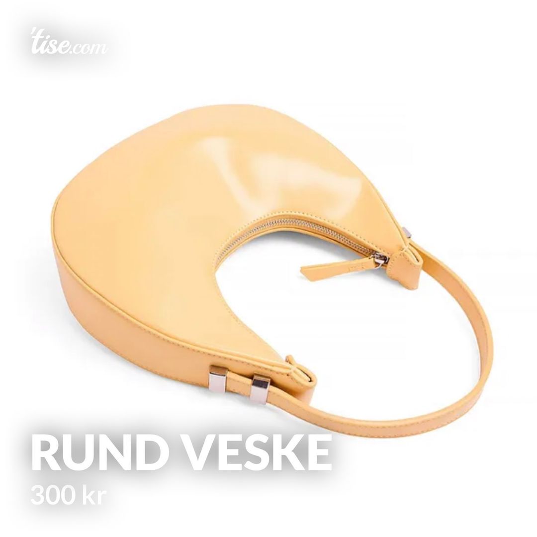 Rund veske