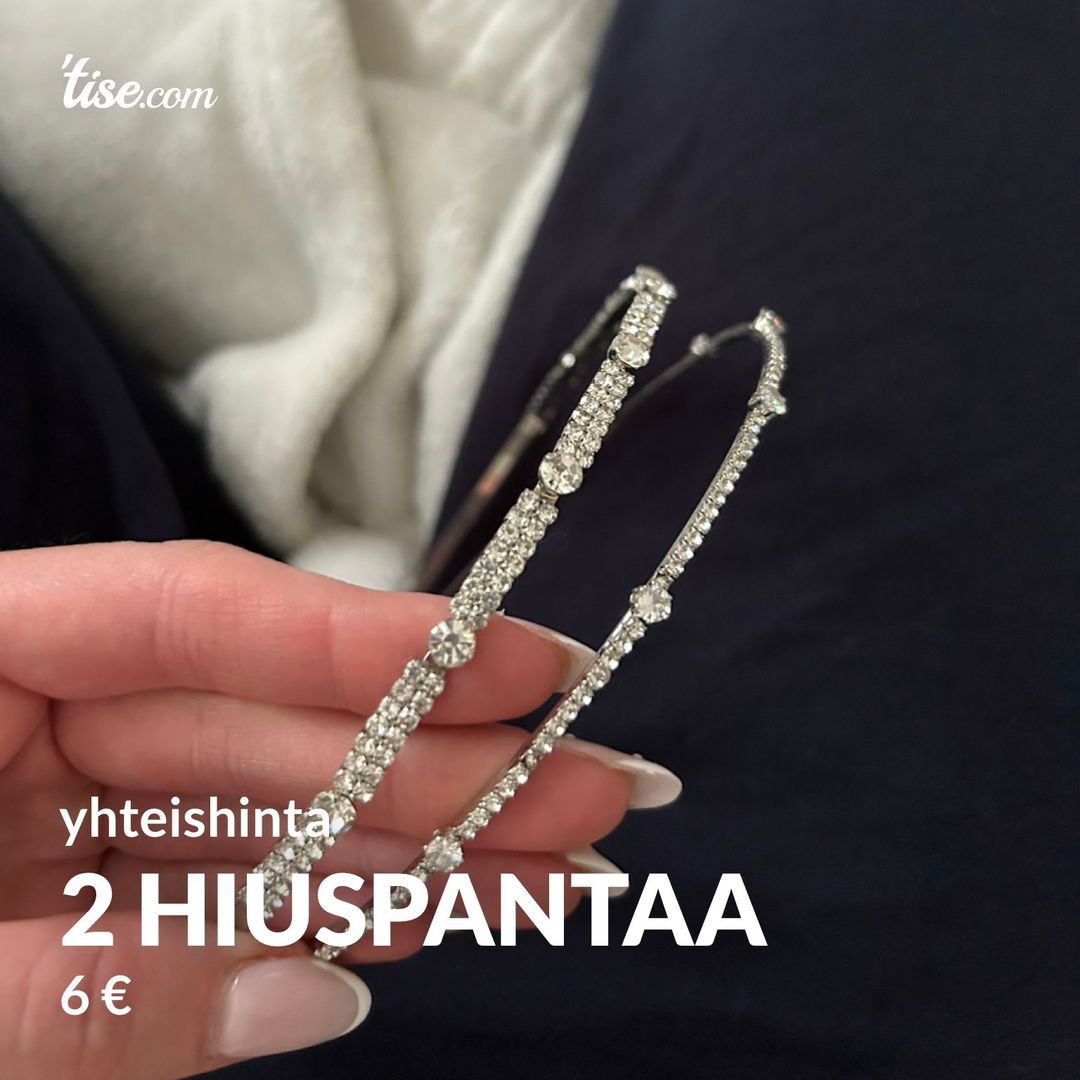 2 hiuspantaa