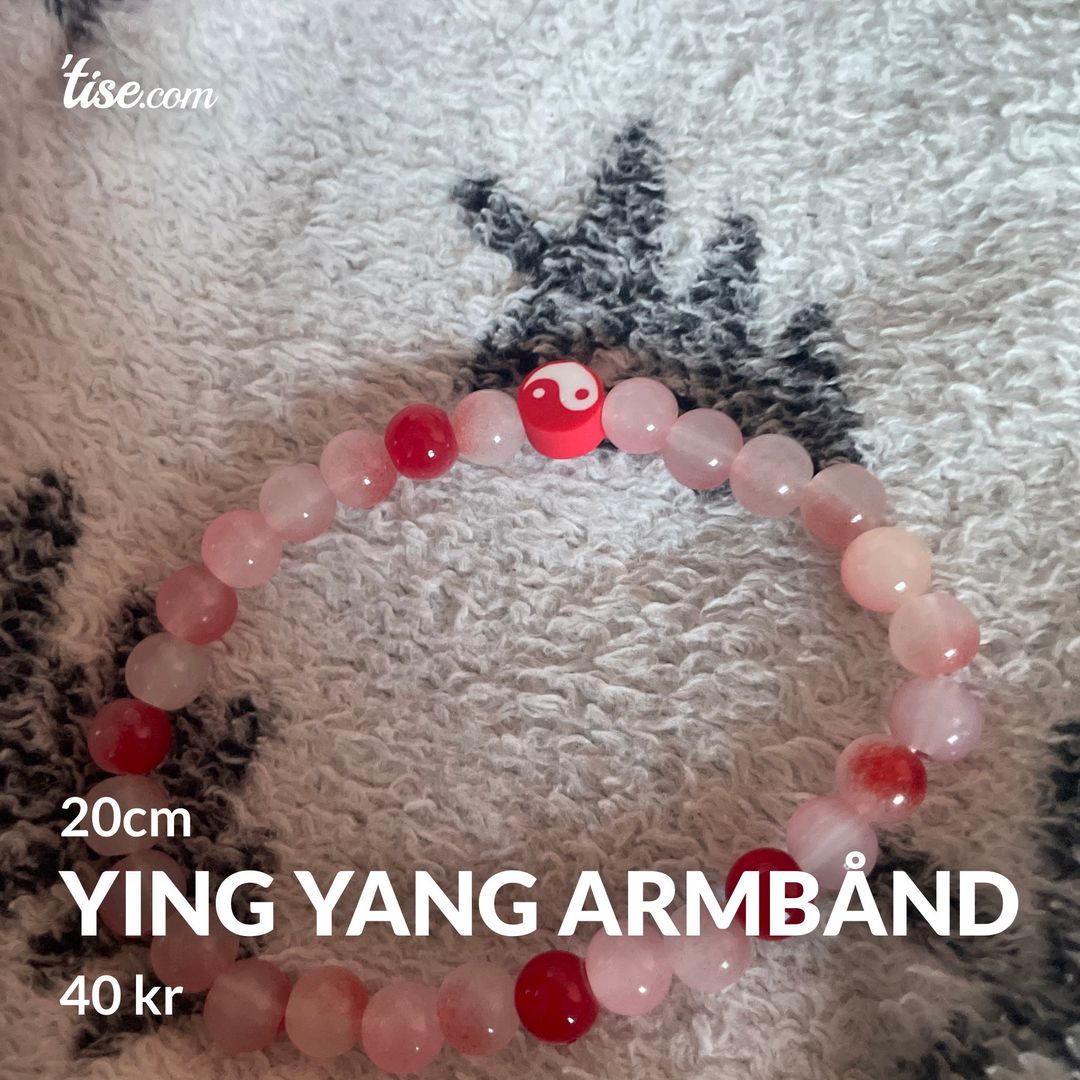 ying yang armbånd