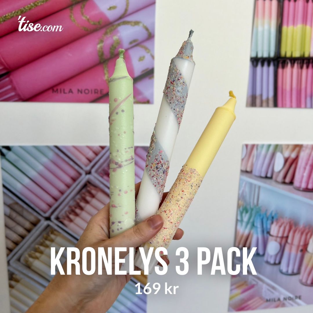 Kronelys 3 pack