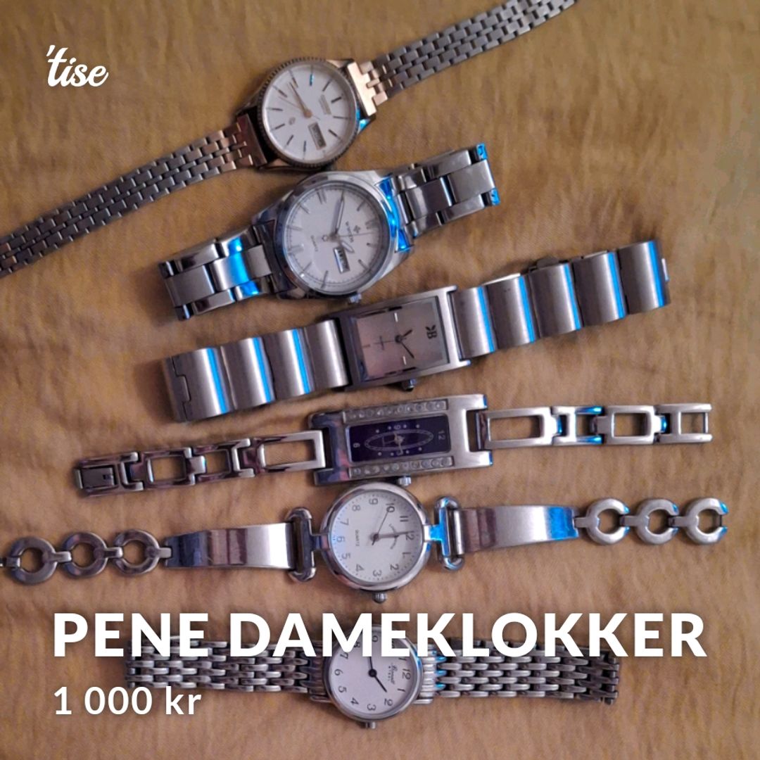 Pene Dameklokker