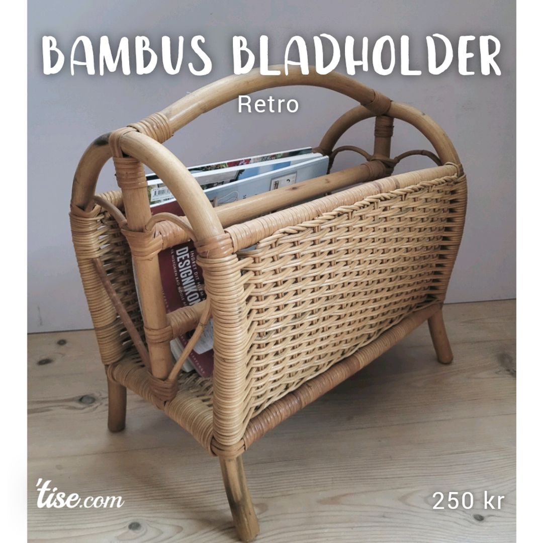 Bambus Bladholder