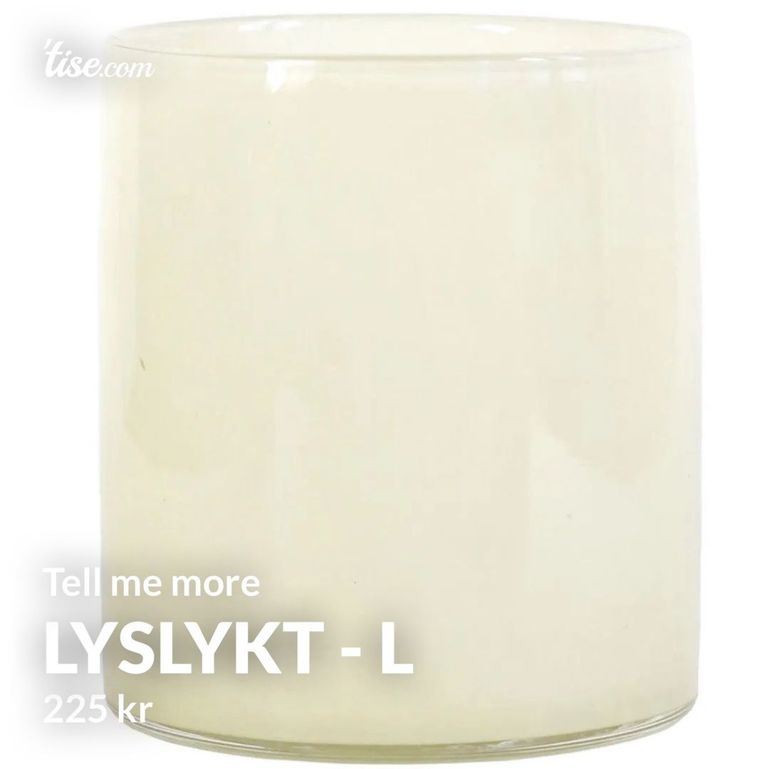 Lyslykt - L