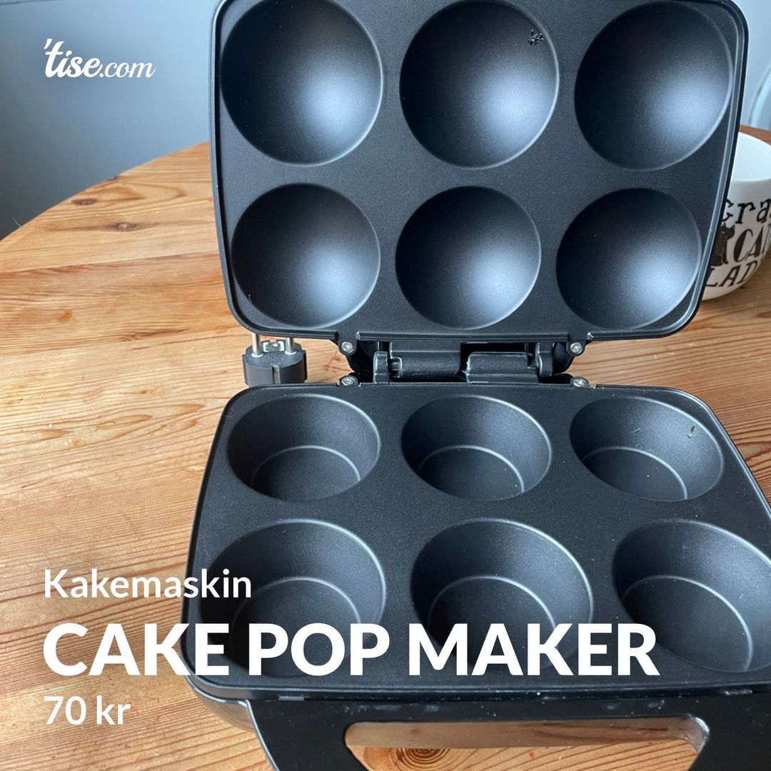 Cake pop maker