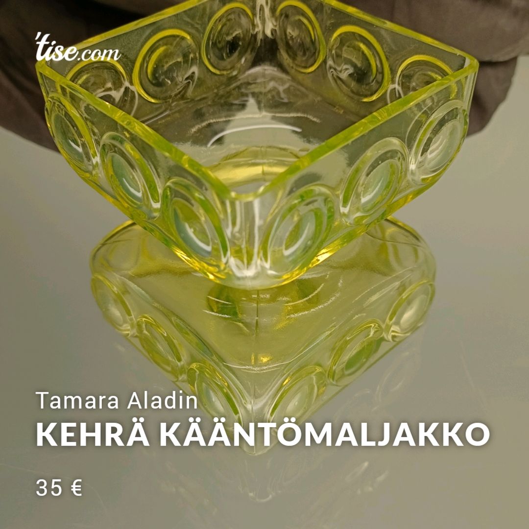 Kehrä kääntömaljakko