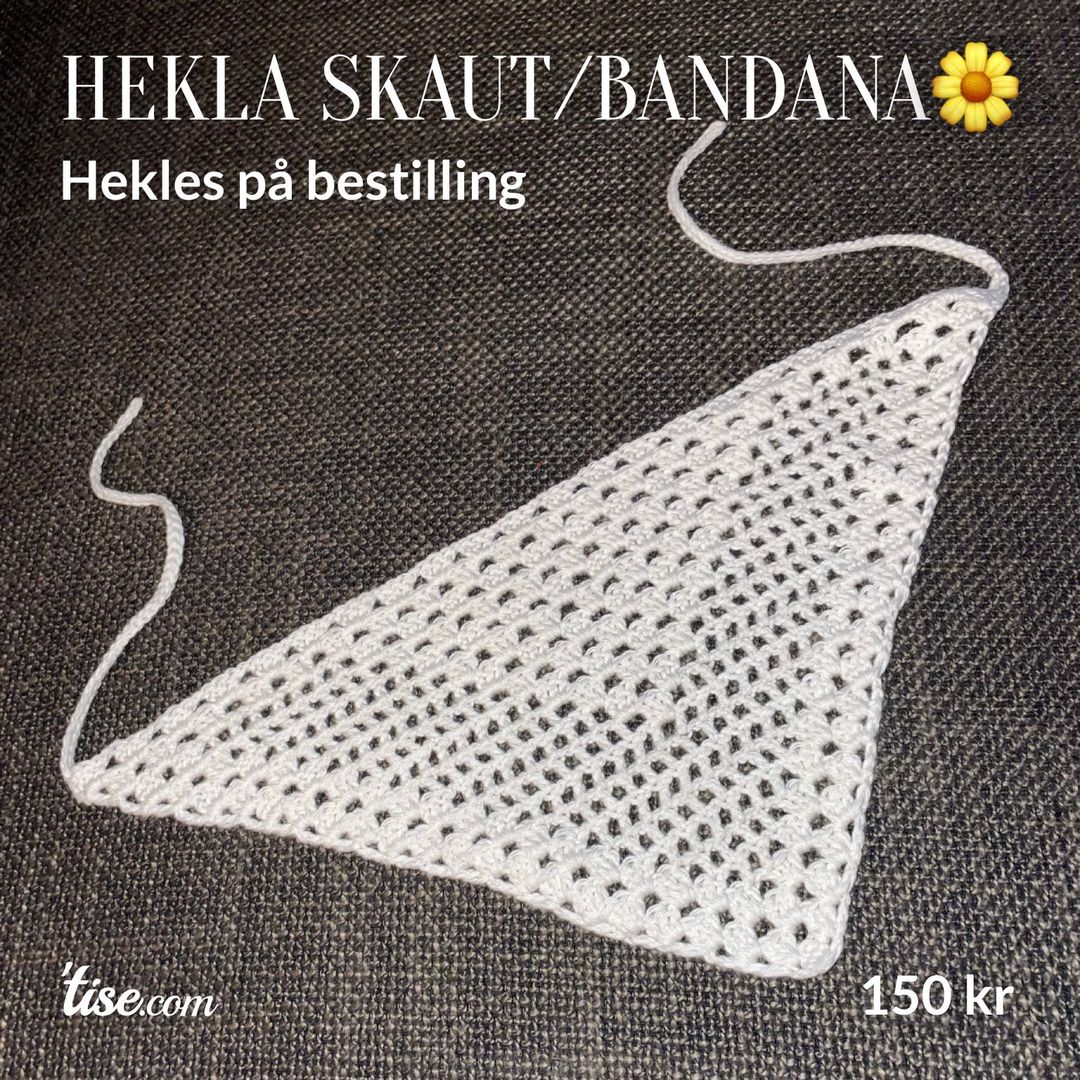 Hekla skaut/bandana🌼