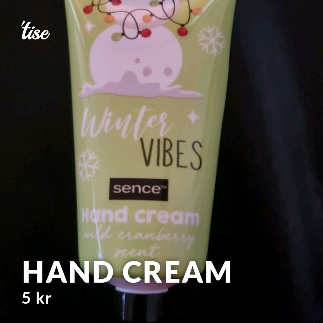 Hand cream