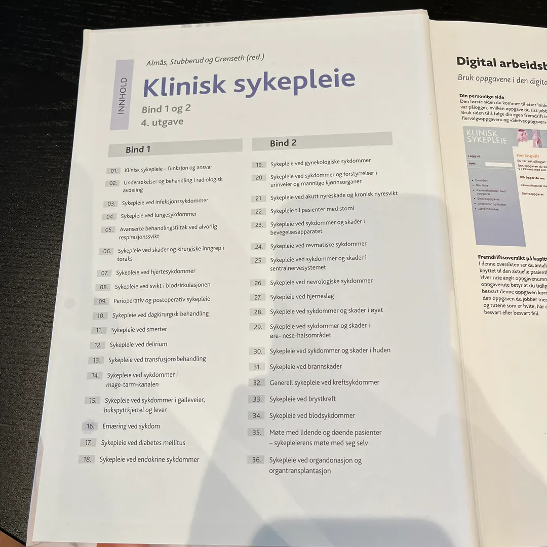 Klinisk sykepleie 2