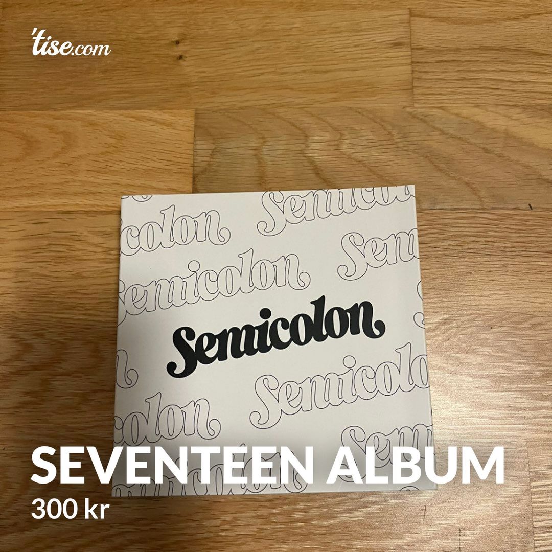 SEVENTEEN ALBUM