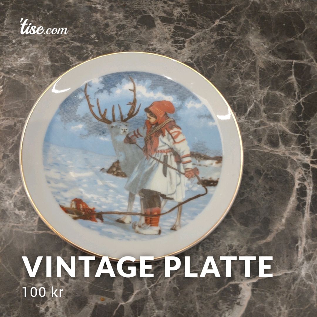 Vintage Platte