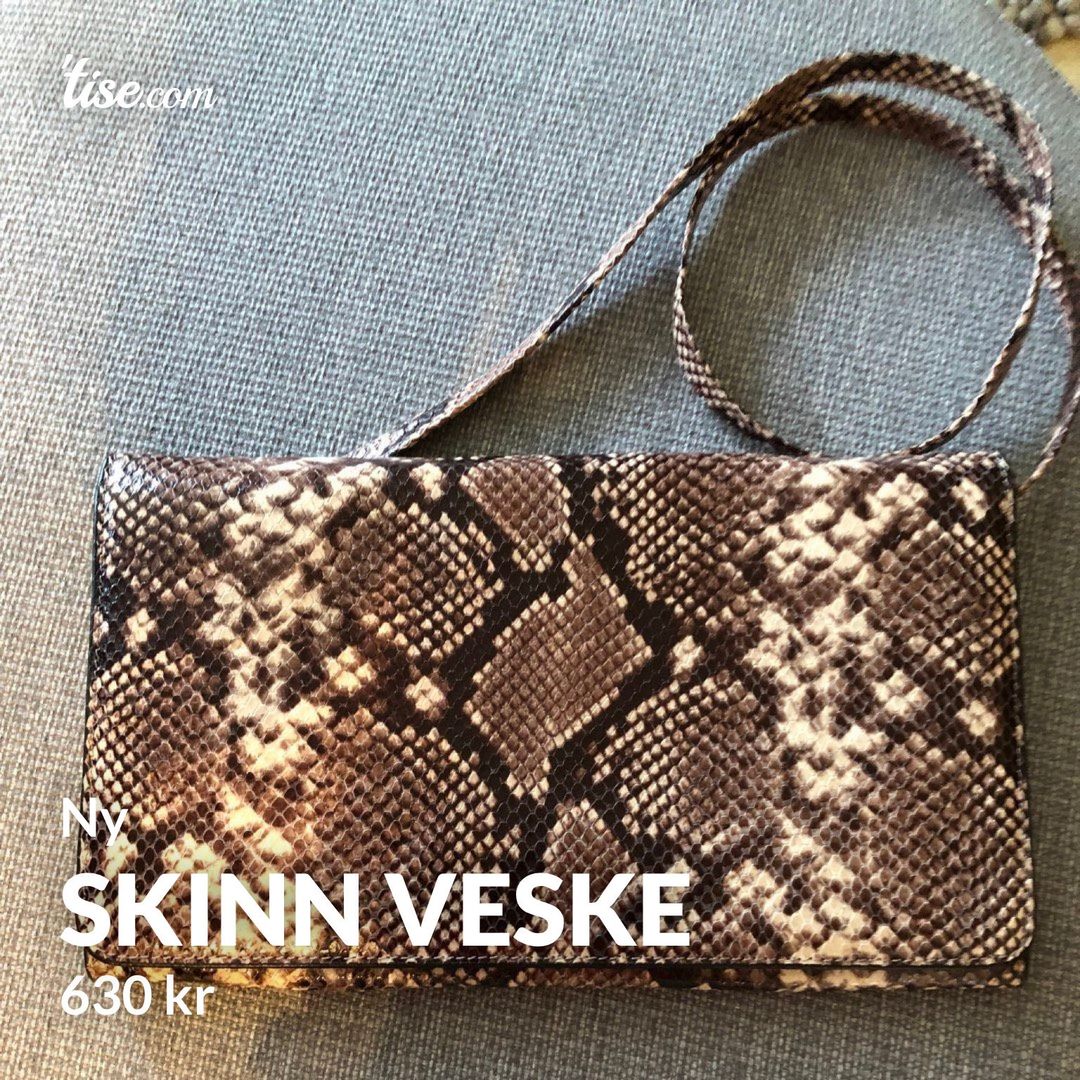 Skinn veske