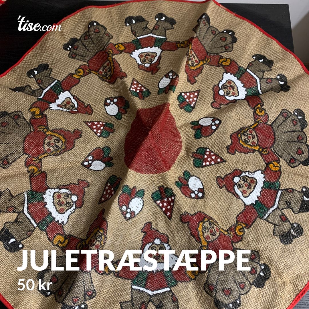 Juletræstæppe