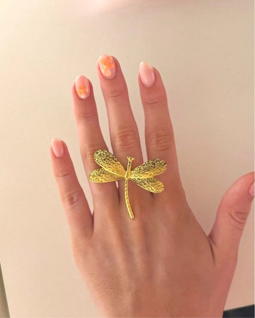 Guld statement ring