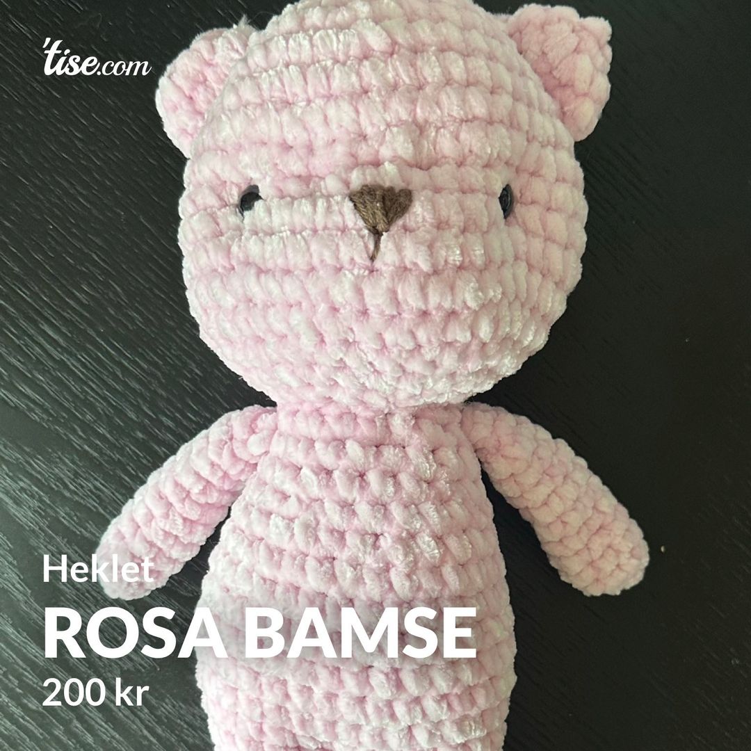 Rosa bamse