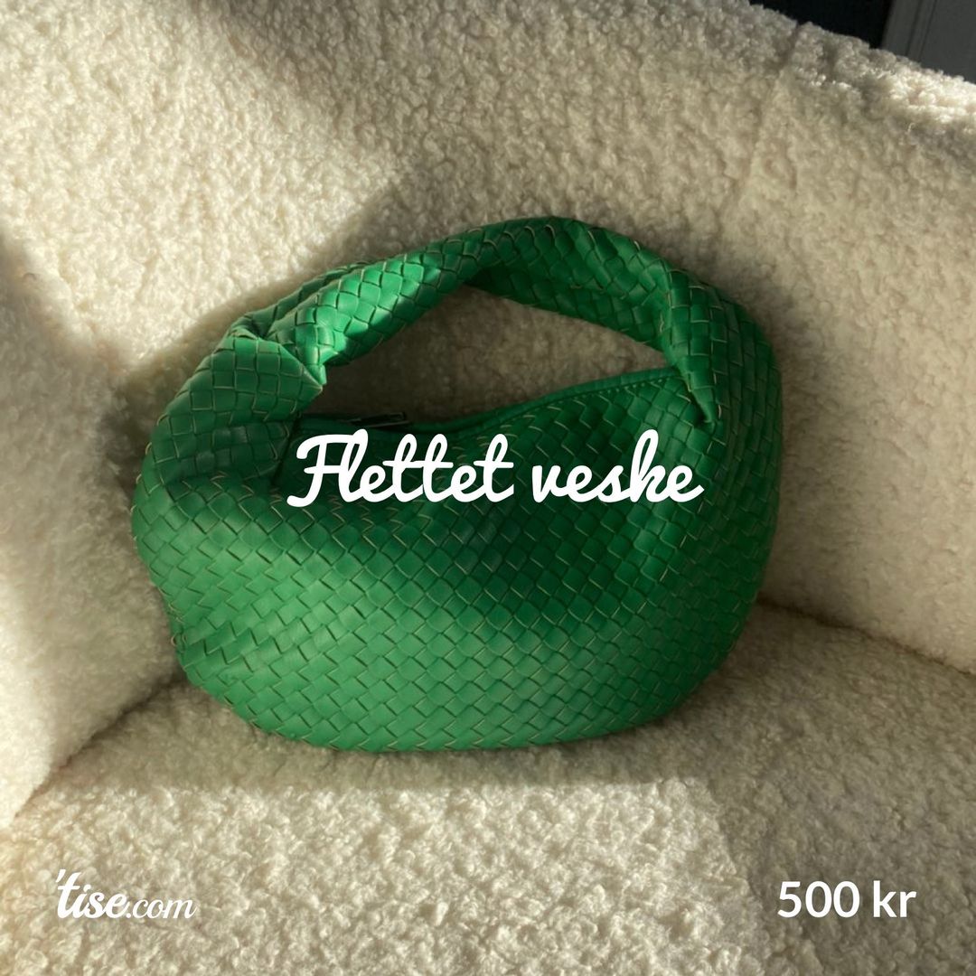 Flettet veske