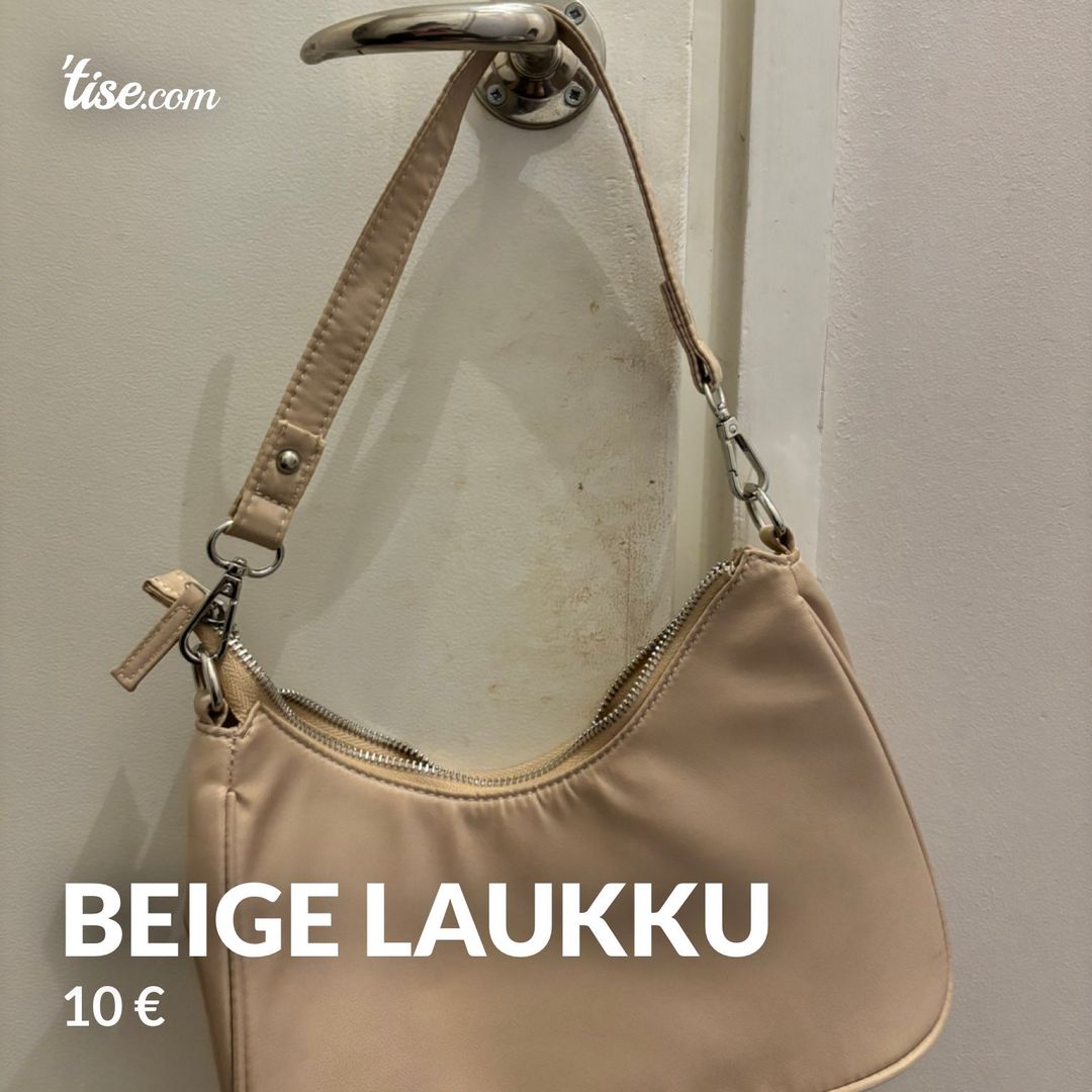 Beige laukku