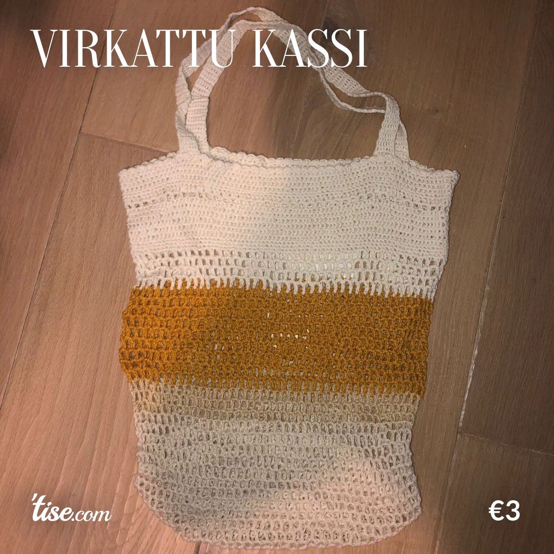 Virkattu kassi