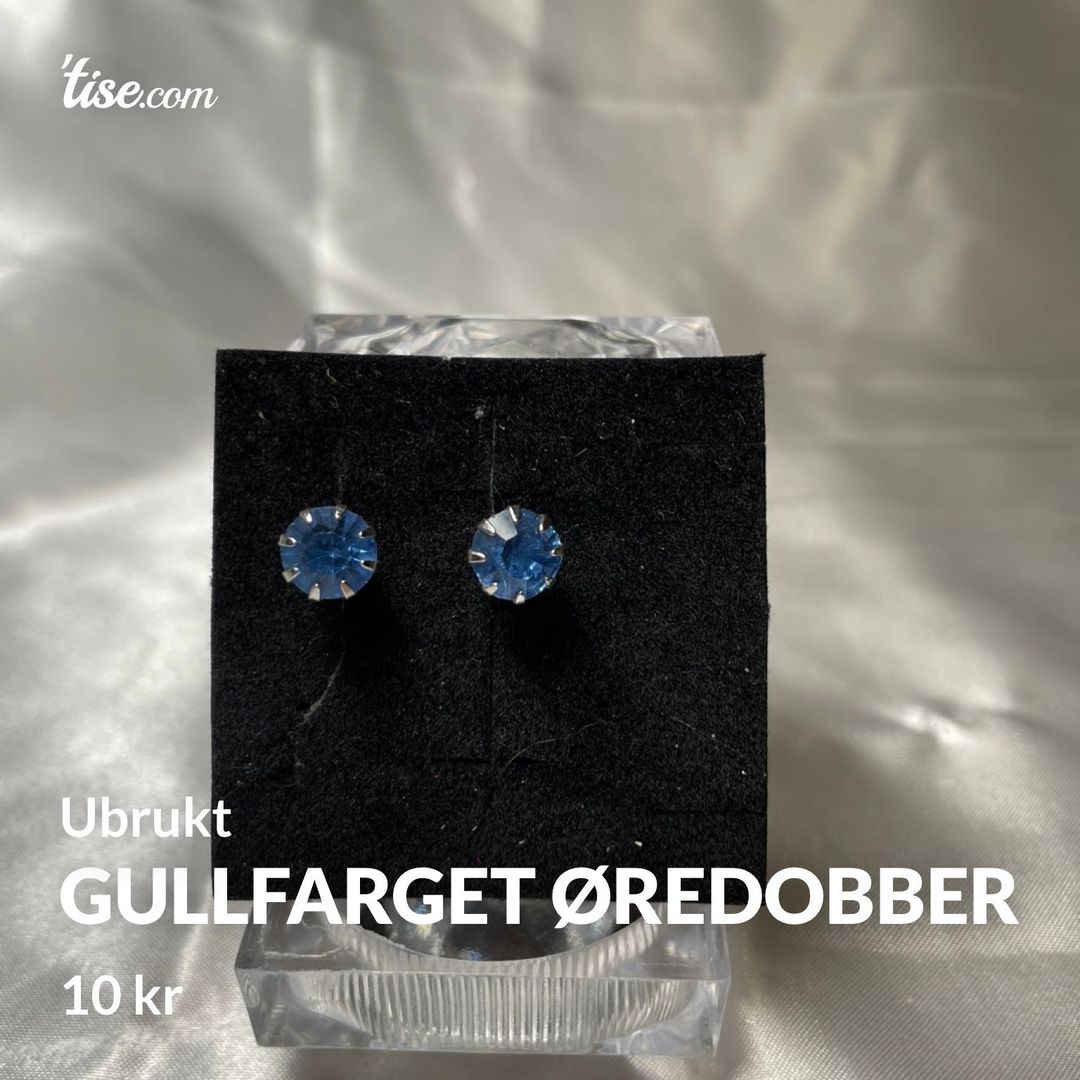 GULLFARGET ØREDOBBER