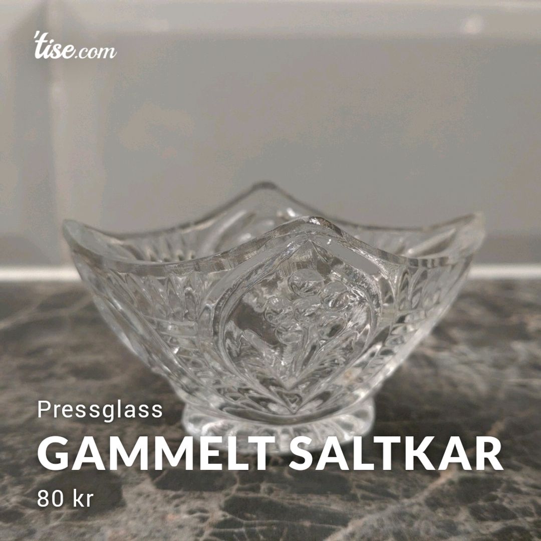 Gammelt Saltkar