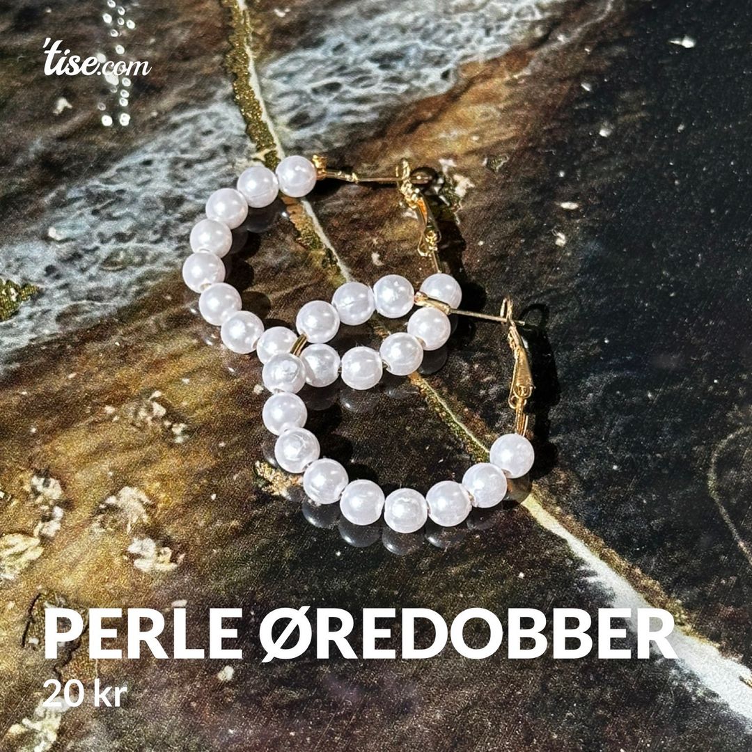 Perle øredobber