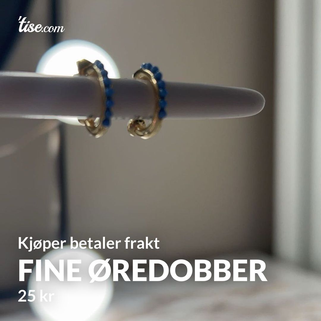 Fine øredobber