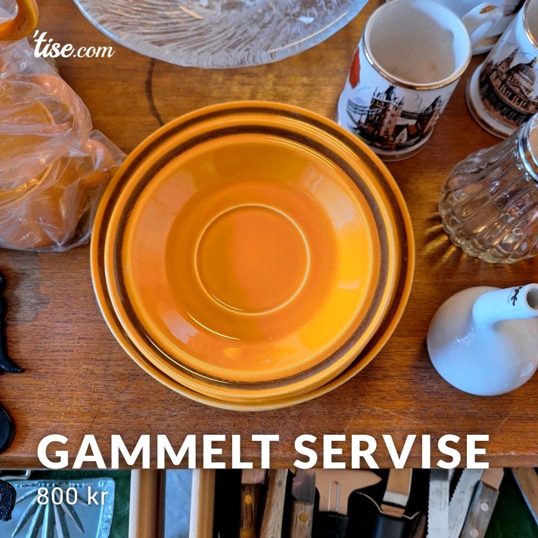 Gammelt Servise